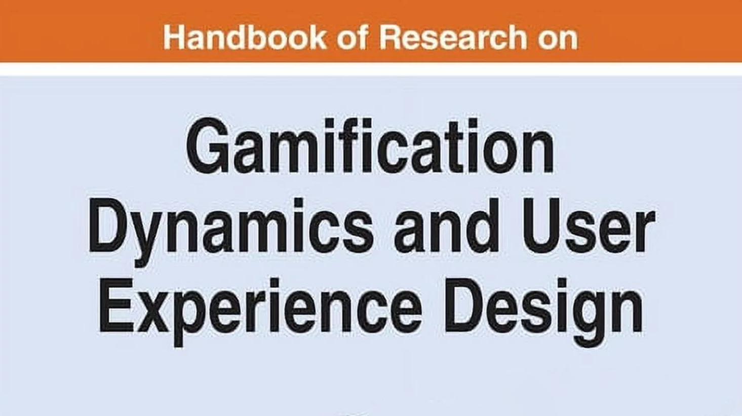 Senior Research Scientists Co-Author Chapter on Gamification